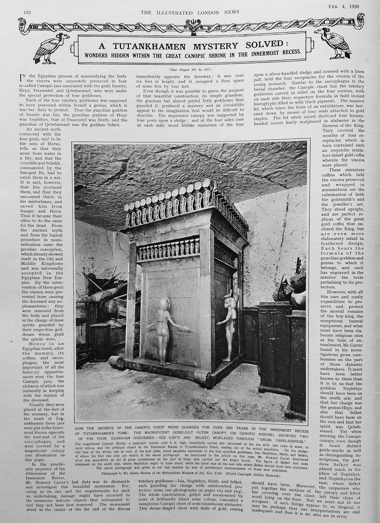 tut canopic shrine
